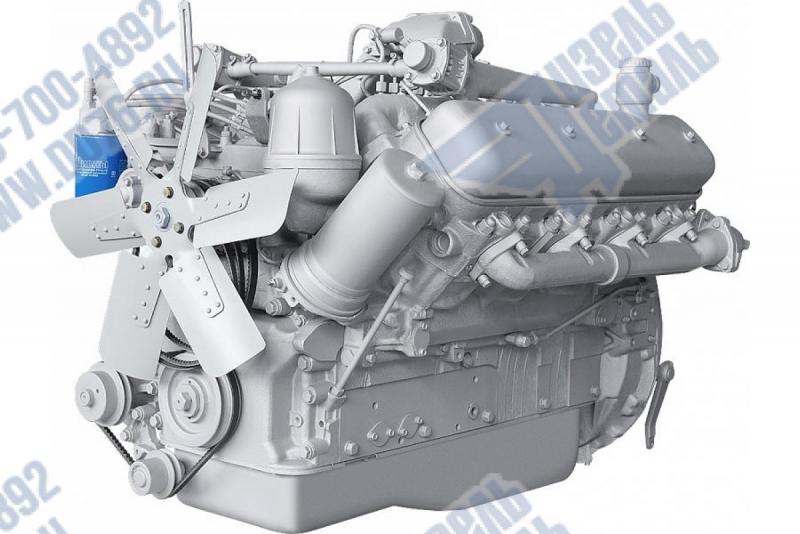 Картинка для Двигатель ЯМЗ 238Б без КПП и сцепления 14 комплектация