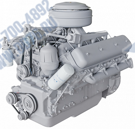 Картинка для Двигатель ЯМЗ 236М2 без КП с механизмом отбора мощности 46 комплектации